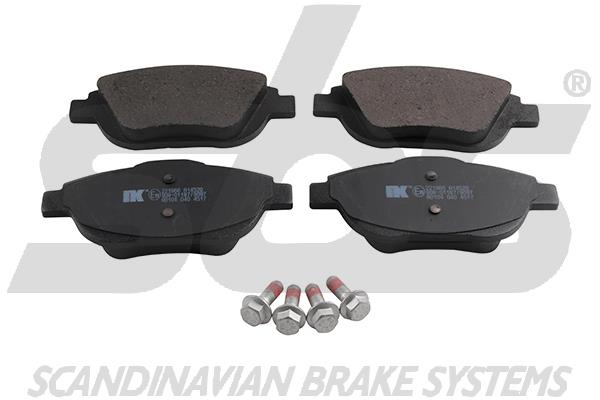 SBS 1501221966 Brake Pad Set, disc brake 1501221966
