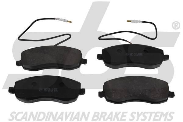 SBS 1501221967 Brake Pad Set, disc brake 1501221967