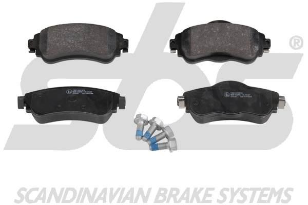 SBS 1501221970 Brake Pad Set, disc brake 1501221970