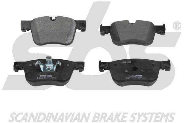 SBS 1501221974 Brake Pad Set, disc brake 1501221974