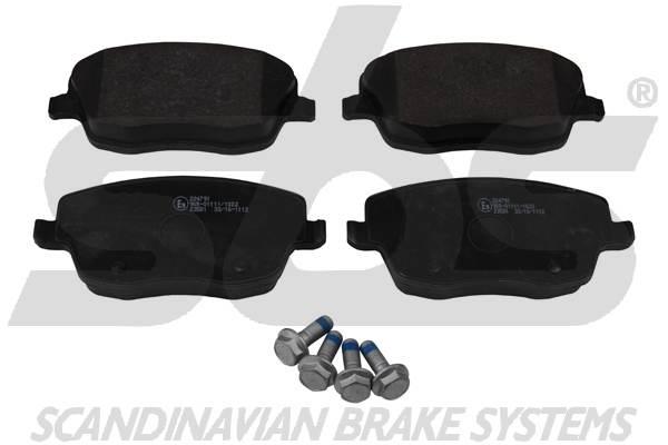 SBS 1501224791 Brake Pad Set, disc brake 1501224791