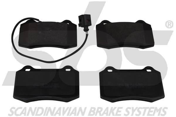 SBS 1501224792 Brake Pad Set, disc brake 1501224792