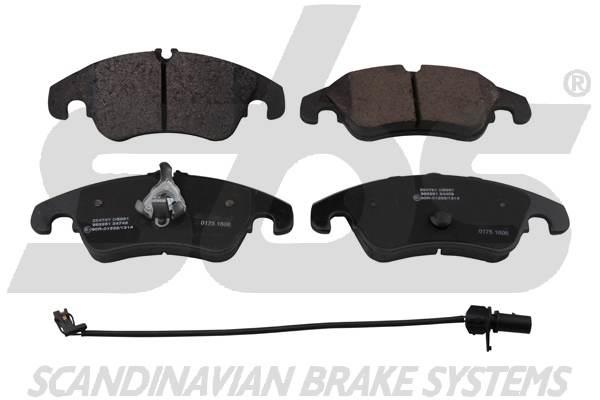 SBS 1501224797 Brake Pad Set, disc brake 1501224797