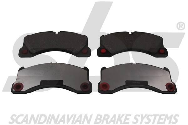 SBS 1501224798 Brake Pad Set, disc brake 1501224798