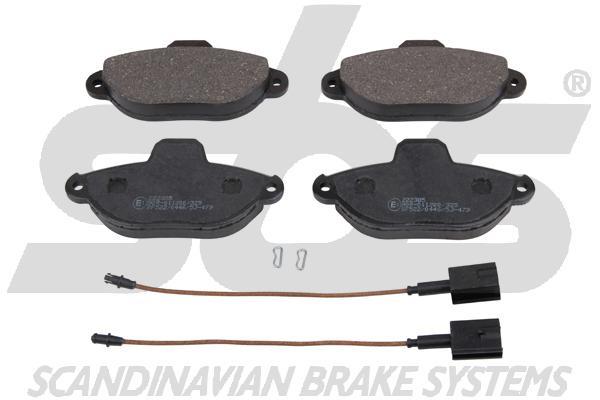 SBS 1501222385 Brake Pad Set, disc brake 1501222385