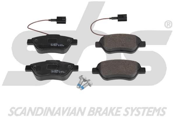 SBS 1501222388 Brake Pad Set, disc brake 1501222388
