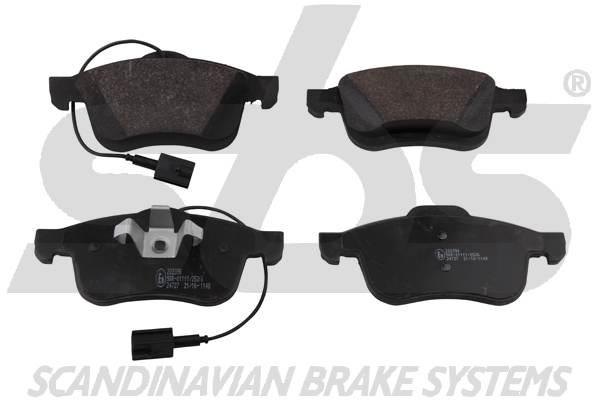 SBS 1501222390 Brake Pad Set, disc brake 1501222390