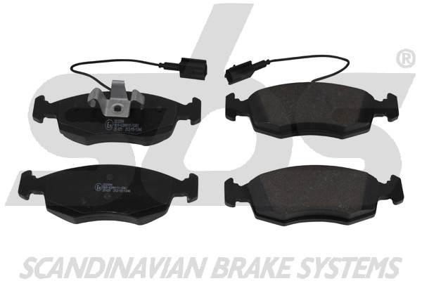 SBS 1501222394 Brake Pad Set, disc brake 1501222394