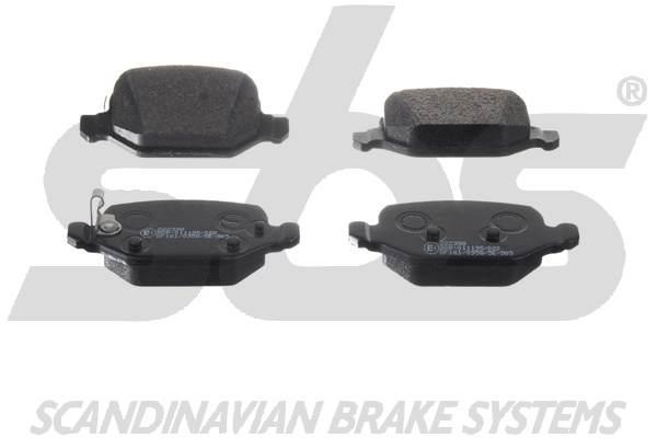 SBS 1501222398 Brake Pad Set, disc brake 1501222398