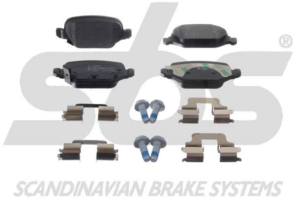 SBS 1501222399 Brake Pad Set, disc brake 1501222399