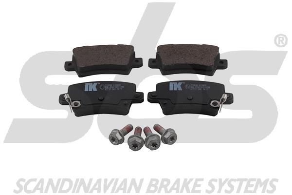 SBS 1501222639 Brake Pad Set, disc brake 1501222639