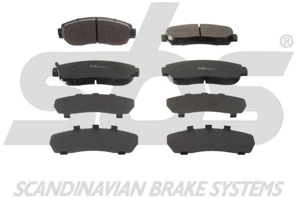 SBS 1501222645 Brake Pad Set, disc brake 1501222645