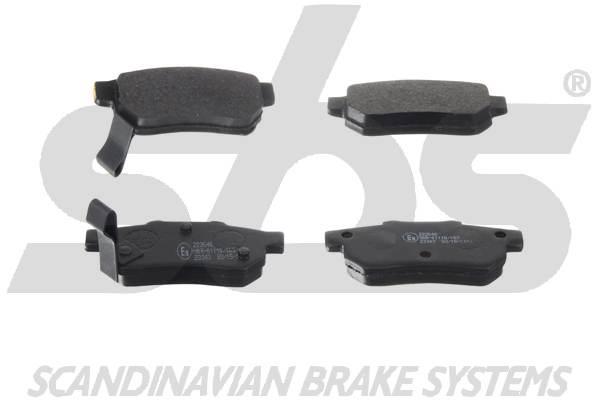 SBS 1501222646 Brake Pad Set, disc brake 1501222646