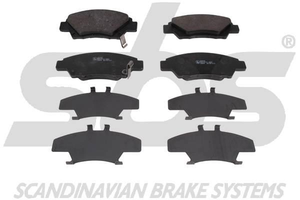 SBS 1501222648 Brake Pad Set, disc brake 1501222648