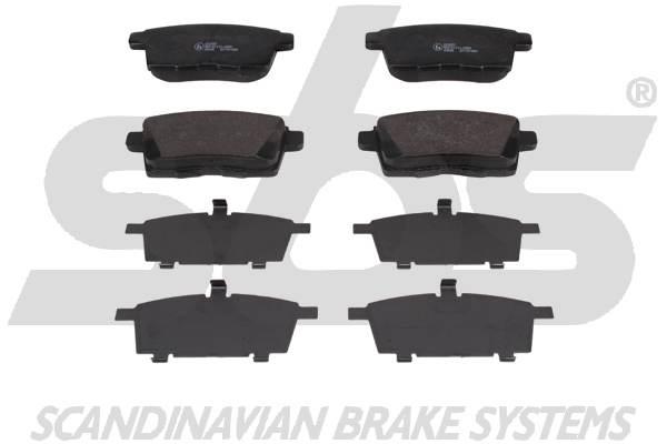 SBS 1501223257 Brake Pad Set, disc brake 1501223257