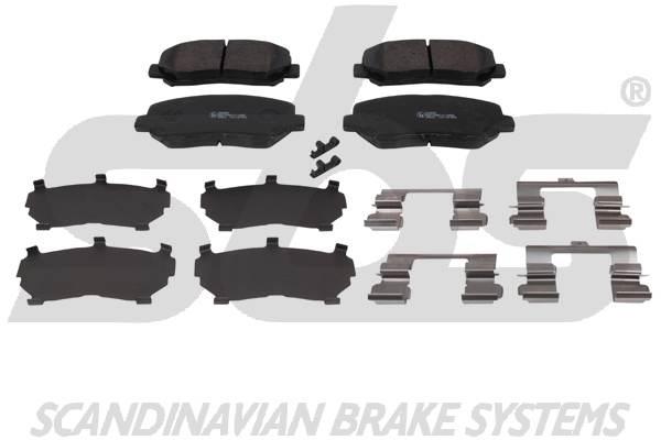 SBS 1501223258 Brake Pad Set, disc brake 1501223258