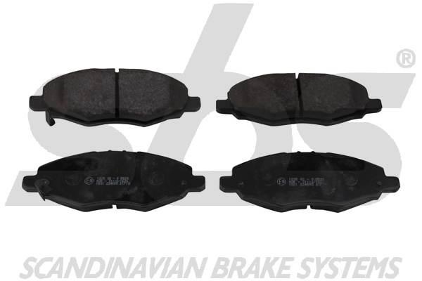 SBS 1501224590 Brake Pad Set, disc brake 1501224590