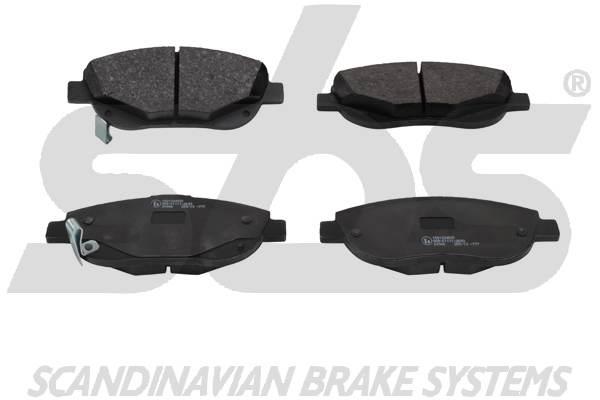 SBS 1501224591 Brake Pad Set, disc brake 1501224591