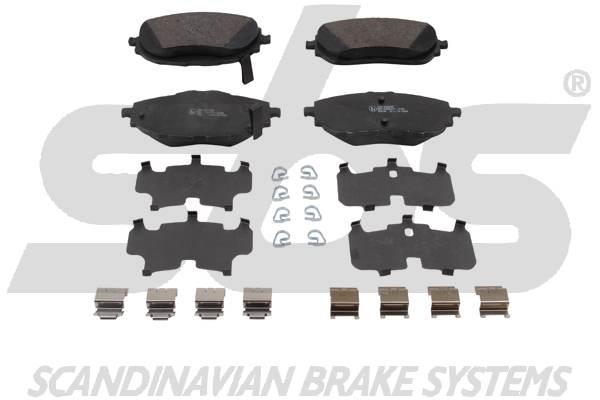 SBS 1501224599 Brake Pad Set, disc brake 1501224599