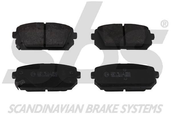 SBS 1501223431 Brake Pad Set, disc brake 1501223431