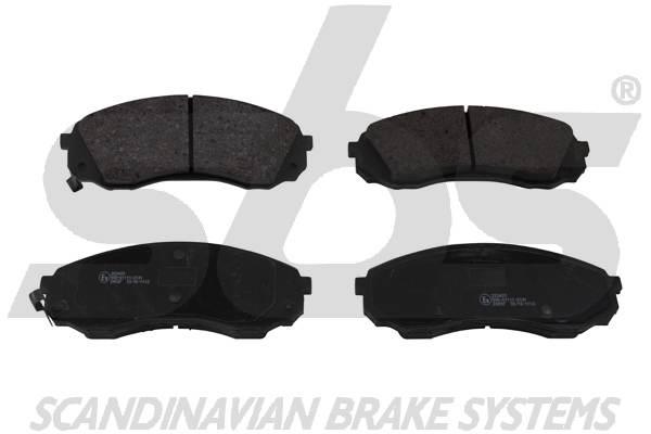 SBS 1501223433 Brake Pad Set, disc brake 1501223433