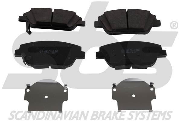 SBS 1501223439 Brake Pad Set, disc brake 1501223439