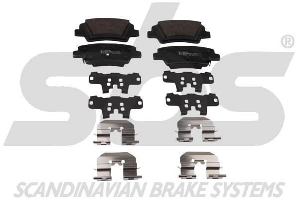 SBS 1501223442 Brake Pad Set, disc brake 1501223442