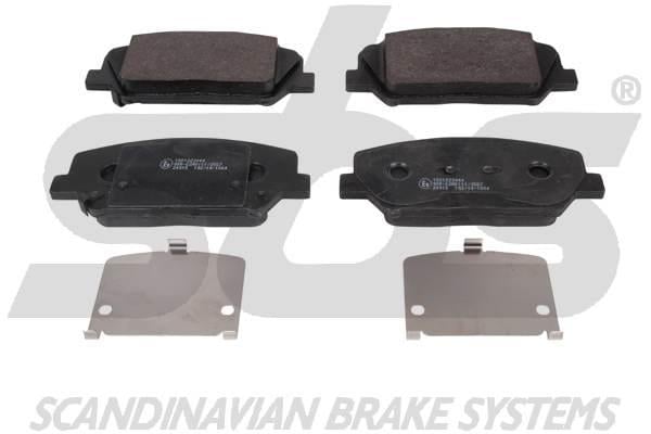 SBS 1501223444 Brake Pad Set, disc brake 1501223444