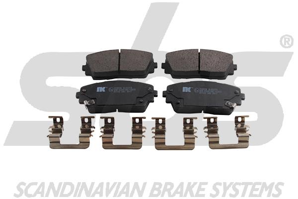 SBS 1501223524 Brake Pad Set, disc brake 1501223524