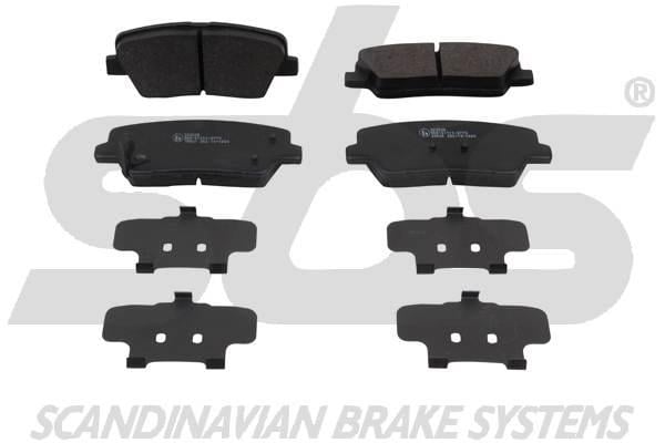 SBS 1501223526 Brake Pad Set, disc brake 1501223526