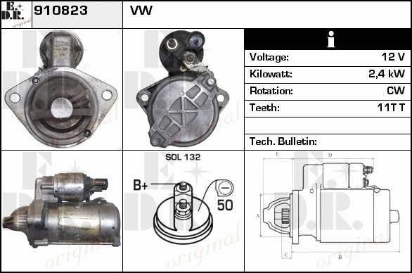 EDR 910823 Starter 910823