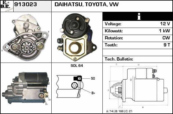 EDR 913023 Starter 913023