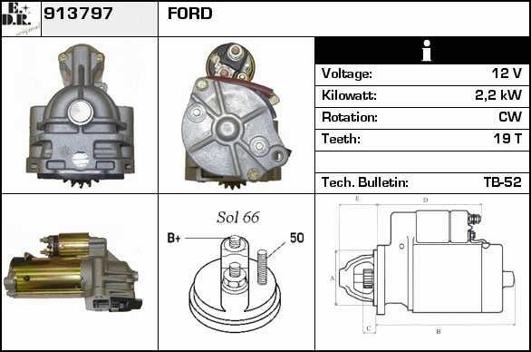 EDR 913797 Starter 913797