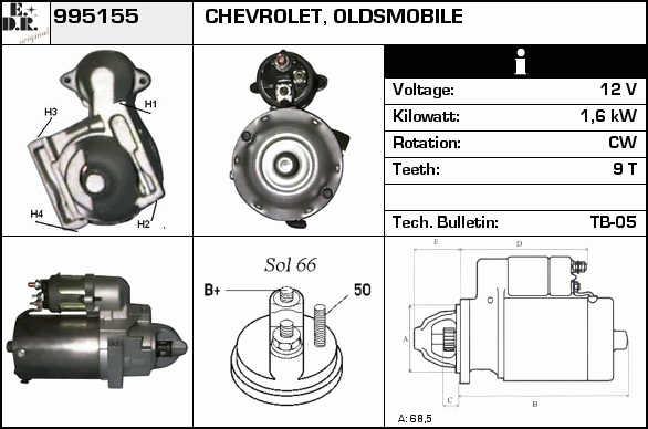 EDR 995155 Starter 995155