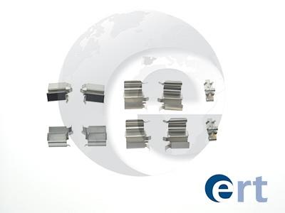 Rear brake pad fitting kit Mazda RX 8: 420074 Ert Brake pad fitting kit