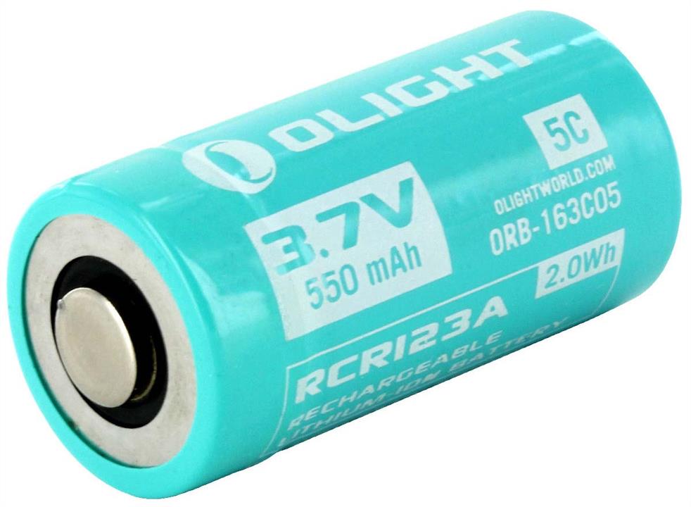 Olight IMR 16340 Battery RCR 123 Li-Ion 550MAH for S1R IMR16340
