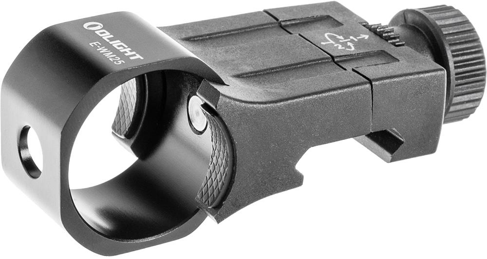 Olight E-WM25 Flashlight mount for 25.4 mm (1″) on Picatinny/Weave base EWM25