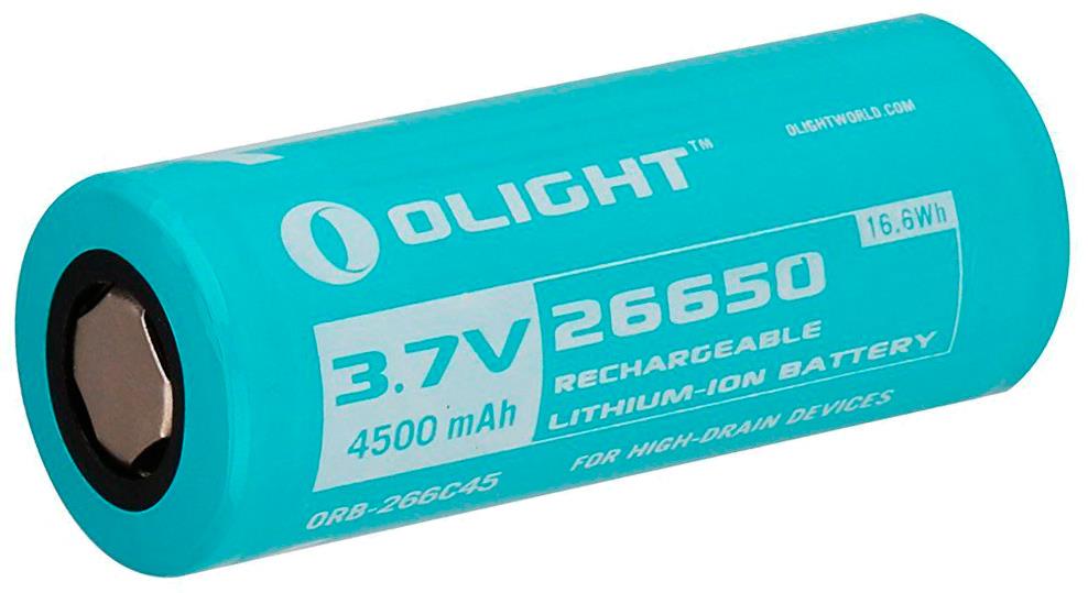 Olight 26650 BAT Battery 26650 3.7V 4500MAH for R50 26650BAT