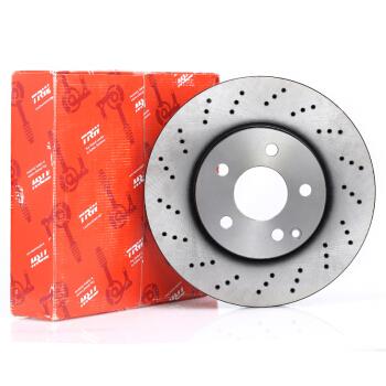 TRW DF4813S Ventilated brake disc with perforation DF4813S