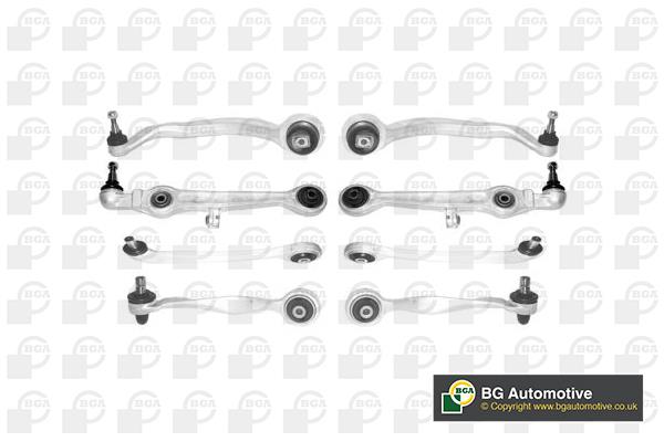 BGA KS0104 Suspension arm front upper left KS0104