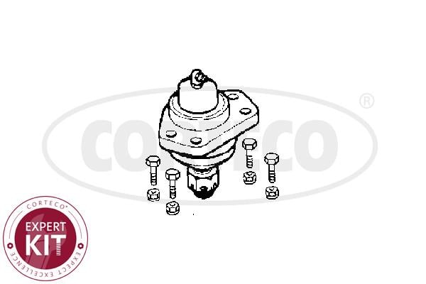 Corteco 49395653 Front upper arm ball joint 49395653