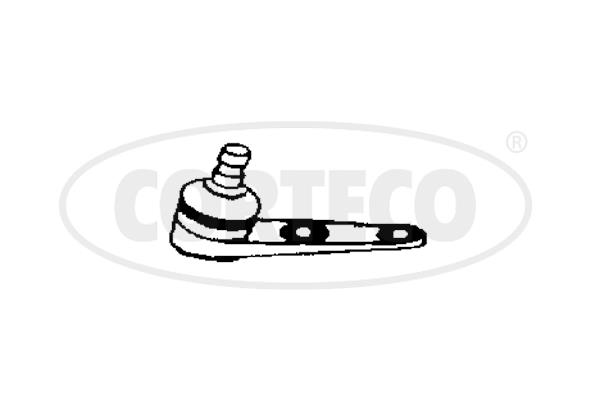 Corteco 49395737 Front lower arm ball joint 49395737