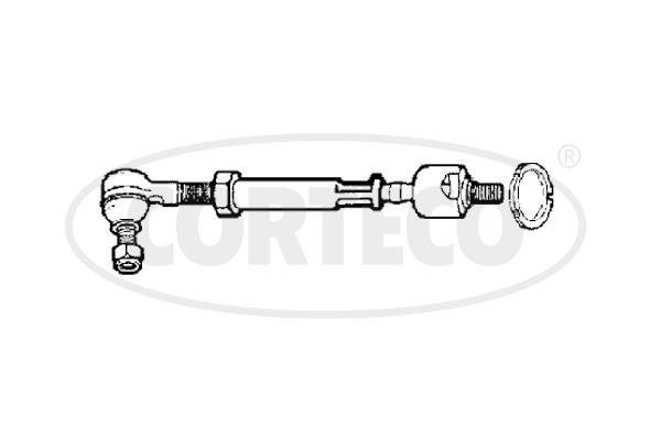 Corteco 49396374 Steering rod with tip, set 49396374 49396374 Corteco Steering rod with tip, set