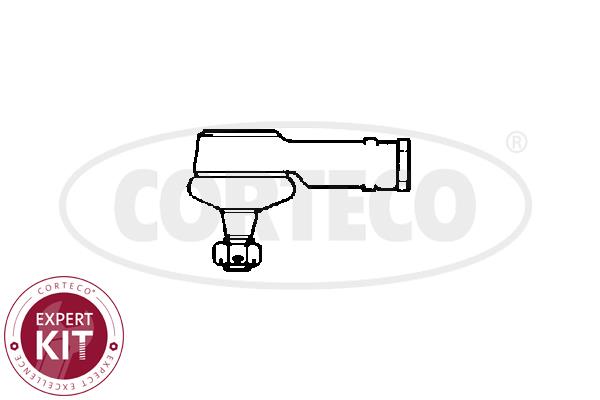 Outer tie rod end Nissan Serena: 49399510 Corteco Hinge