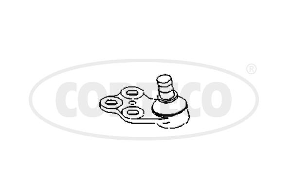 Corteco 49399945 Ball joint front lower left arm 49399945