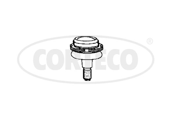 Corteco 49400677 Front upper arm ball joint 49400677