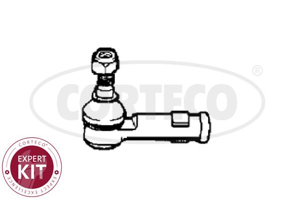 Track rod end ball joint Opel Ascona B: 49401506 Corteco Hinge