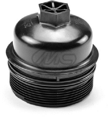 Oil filter housing Fiat: 30134 Metalcaucho Oil filter cover