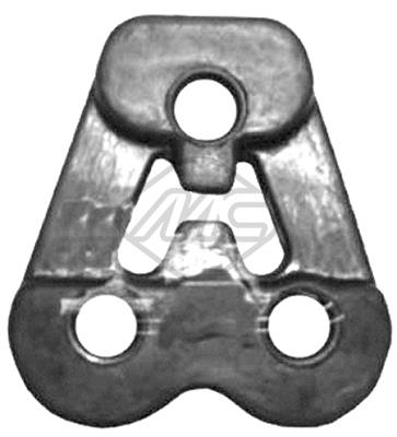 Exhaust hanger Smart Forfour: 41005 Metalcaucho Exhaust mounting pad