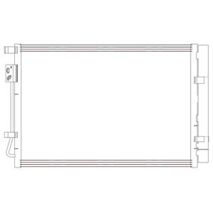 CF20414 Delphi AC Condenser